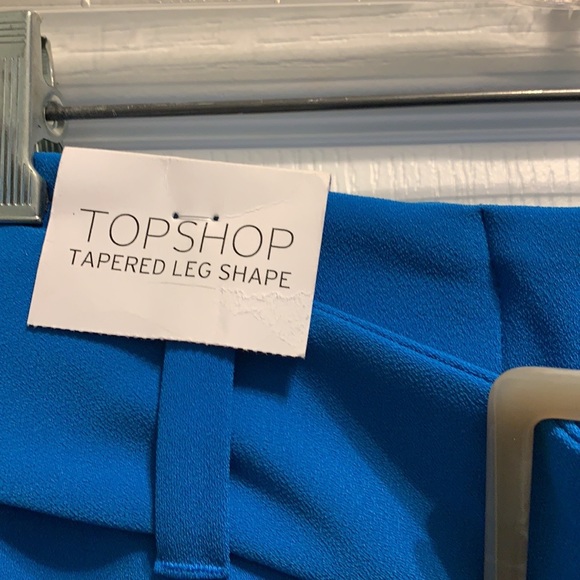 TOPSHOP Jodi belted peg trousers - Picture 8 of 10